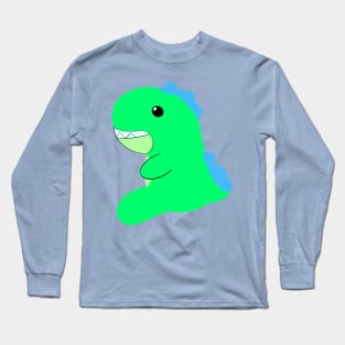 Green Dino Long Sleeve T-Shirt